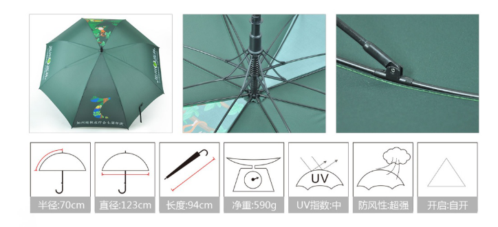 周年慶禮品廣告傘