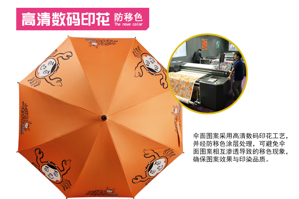 兒童創意卡通雨傘